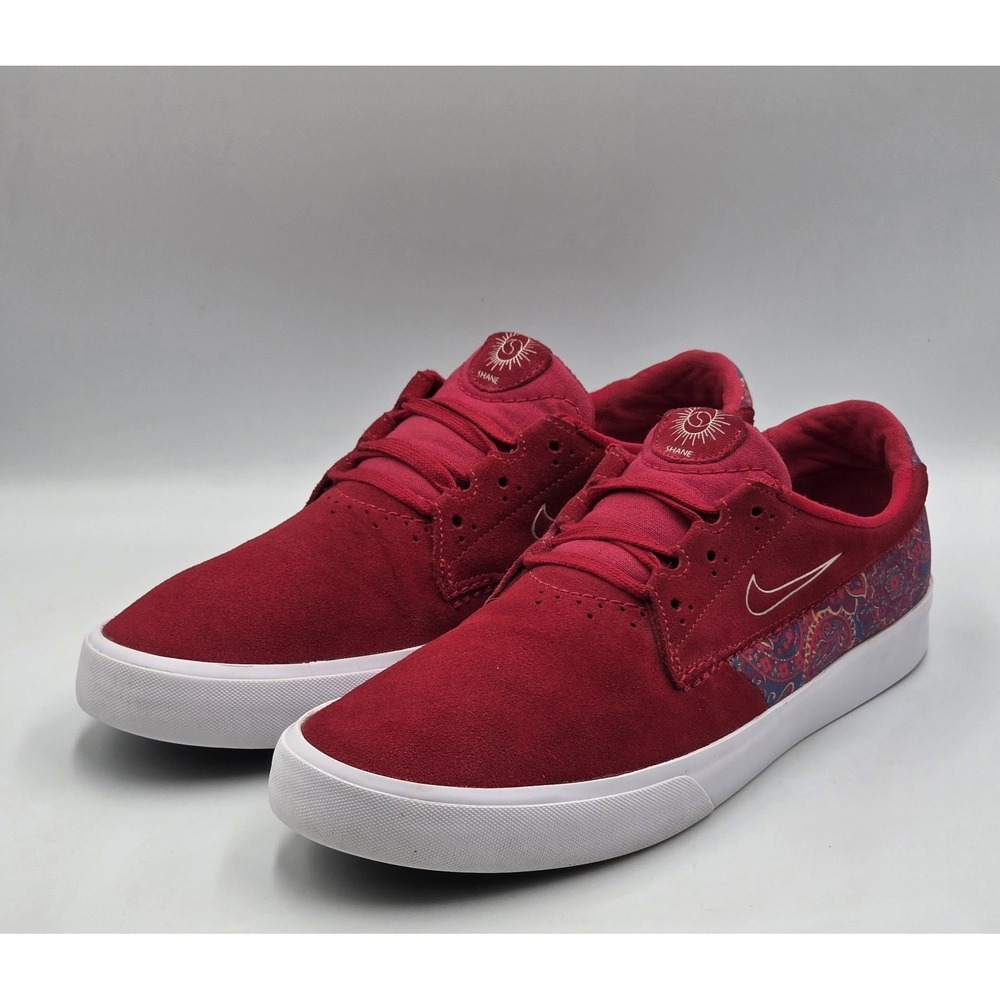 Nike Men's 12 SB Shane O'Neill Low Mystic Hibiscus Skateboarder Shoes DH7146-600 - Picture 2 of 12